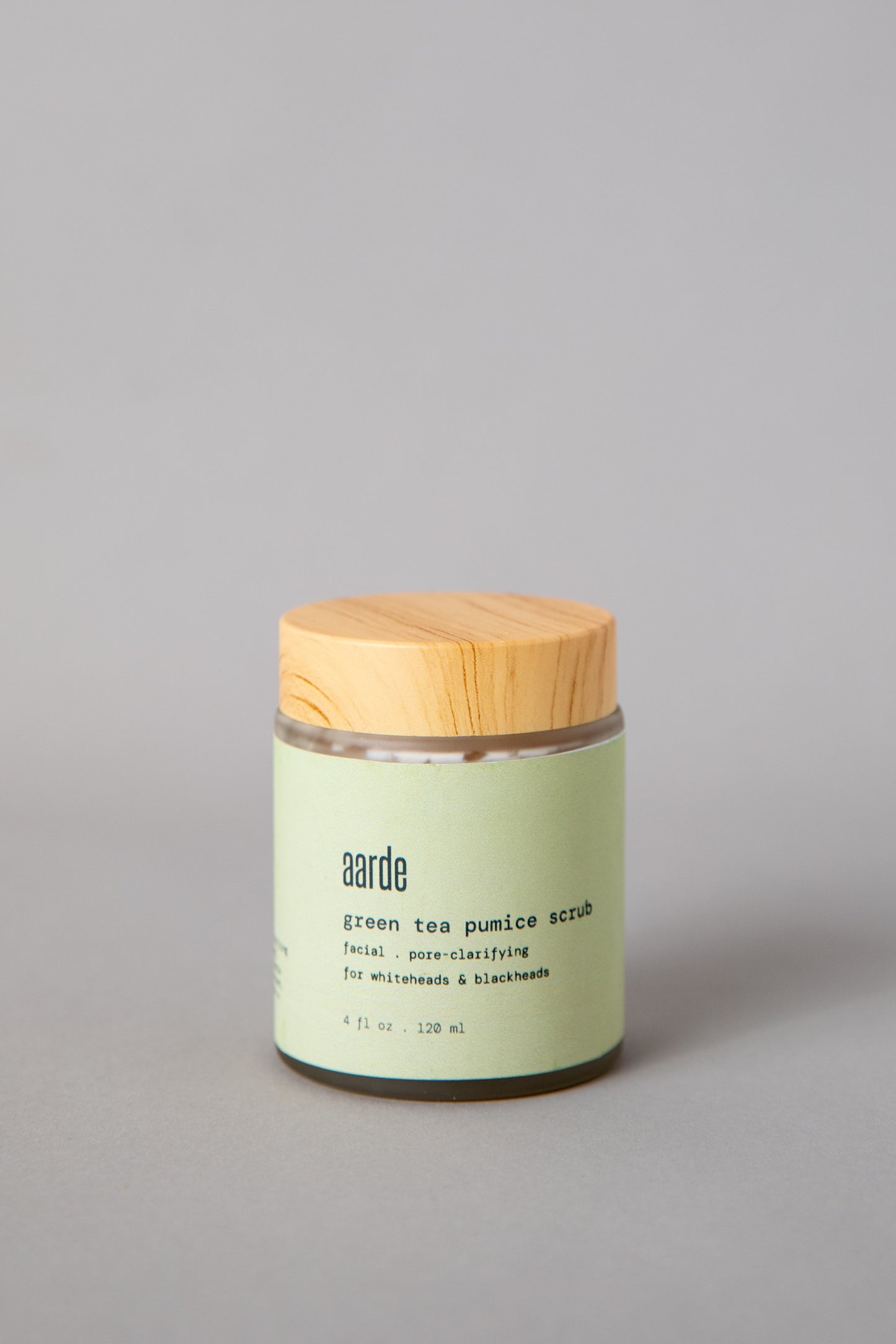 Aarde Green Tea Pumice Facial Scrub