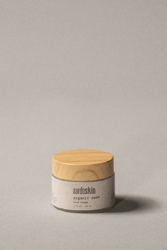 Aardeskin Organic Rose Face Cream