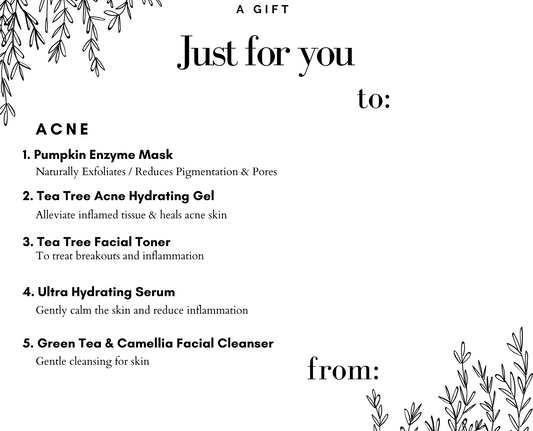 Aarde Trial set 2 for Acne Skin