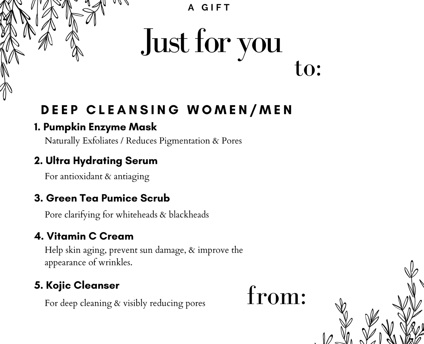 Aarde Trial Set 5 for Deep Cleansing (Women/men)
