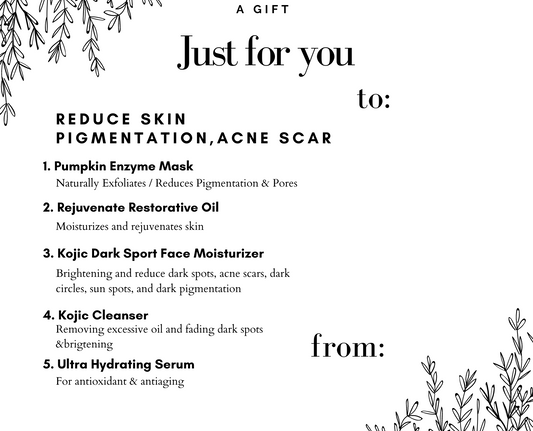 Aarde Trial Set 4 for Acne Scar and Pigmentation Reduction