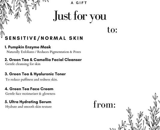 Aarde Trial Set 1 for Sensitive/Normal Skin